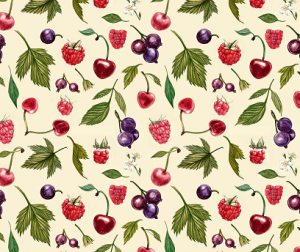 0002 Тканевая клеенка "ALBANO"  с печатным рисунком 1,40 х 20 м.п.