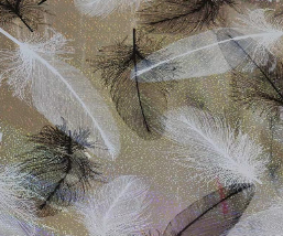 3082A Клеенка ПВХ прозр с печатью ПРЕСТИЖ 1,37х20(К) 