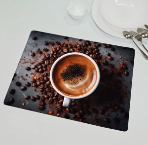 Плейсмат 30x40 1шт 2мм верх_л_кофе