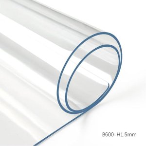 Силиконовое покрытие ПВХ для стола 0,6*20м толщина 1,5мм, арт.B600-H1.5MM