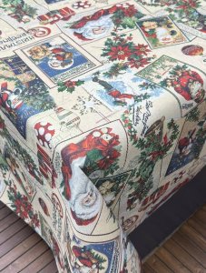 0005 Тканевая клеенка "ALBANO"  с печатным рисунком 1,40 х 20 м.п. НГ