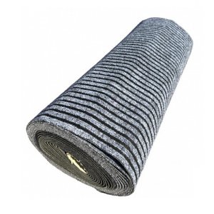 Дорожка влаговпитывающая  «FLOOR MAT» 3+2 Латекс  0,8х12м Серый 1шт/уп