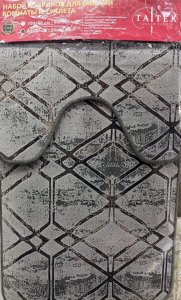 B142-374 Набор ковриков 2пр. 80*50/50*40