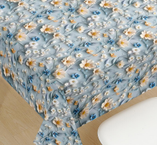 GQ-612 Клеенка ПВХ ПАРАДИЗ на тканевой основе 1,4х20м