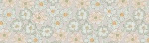 01785.02 Клеенка столовая на нетканой основе FLORISTA COLLECTION 140см*20м в рулоне