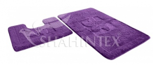 Набор ковриков д/в SHAHINTEX РР LUX 60*100+60*50 фиолетовый 61