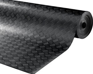 AM-06 Резиновое рулонное покрытие ComeForte «Шашки» 1*10м Checker Rubbe