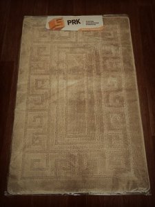 Набор ковриков для ванной комнаты  "Стандарт" 2 пр. светло-коричневый  80*120, 57*80см 1/10