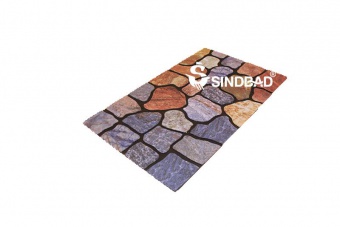 Коврик  резиновый флокированный SINDBAD 8806-06 45смх75смх7мм  (10шт/уп)