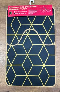 FM 08-038 Набор ковриков 2пр. 80*50/50*40