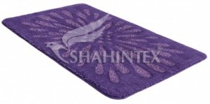 Коврик   SHAHINTEX РР LUX 60*100 фиолетовый 61