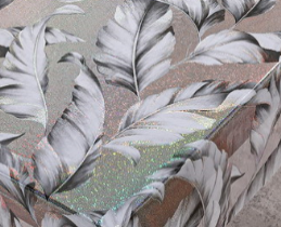 8982CT Клеенка ПВХ прозр с печатью ПРЕСТИЖ 1,37х20(К) 