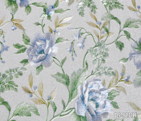 JD-9231HY Клеенка ПВХ ВЕРСАЛЬ на тканевой основе 1,4х20м.п.