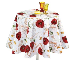 01092.00 Клеенка столовая на нетканой основе FLORISTA COLLECTION 140см*20м в рулоне
