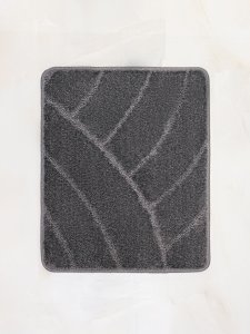 МС 2-108 Коврик для ванной комнаты My Crystal  40*60 цвет АНТРАЦИТ РАДУГА