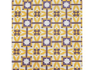 210PT-yellow-violet Коврик для ванной комнаты "ПРЕОБРАЖЕНИЕ" 0,65х15 м