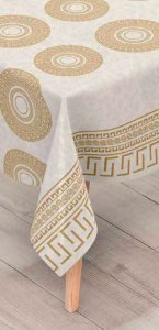 2003-A Клеенка столовая в рулонах, состоящая из нтк основы "MIRELLA" SP 1,4*20 м