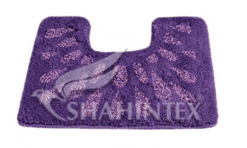 Коврик д/туалета  SHAHINTEX РР LUX 50*60 фиолетовый 61