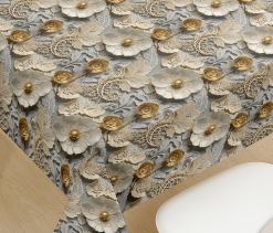 GQ-625 Клеенка ПВХ ПАРАДИЗ на тканевой основе 1,4х20м