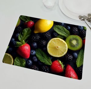 Плейсмат 30x40 1шт 2мм верх_л_фрукты
