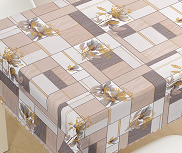 5146-1 Клеенка "AMBER" на тканевой основе 1,37 х 20 м.п.