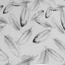 9190B Пленка ПВХ прозрачная с печатью 60см*20м