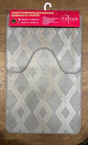 B142-373 Набор ковриков 2пр. 80*50/50*40