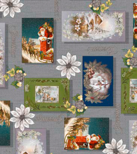 01388.03 Клеенка столовая на нетканой основе FLORISTA COLLECTION 140см*20м в рулоне НГ