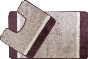 Коврик для в/к   "Авангард" бежевый 60*100 (1/15)