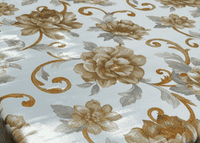 1033D Клеенка ПВХ "PARADISE LASER" на тканевой основе 1,37 х 20 м.п.