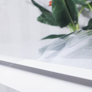 Силиконовое покрытие ПВХ для стола 1,4*50м толщина 0,2мм, арт.B1400-H0.2mm