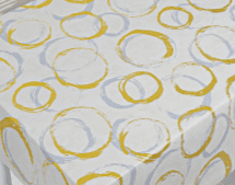 82032-2 Клеенка ПВХ с печатью "ЛИОНЕЛЬ" на ткани 1,37 х 20 м.п.