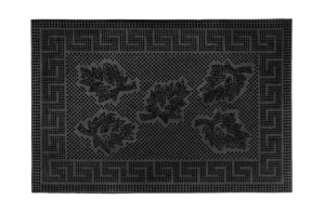 Коврик придверный резиновый ComeForte PIN MAT 45х75см «ПЯТЬ ЛИСТЬЕВ» 10шт/уп