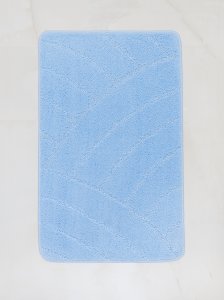 МС 2-106 Коврик для ванной комнаты My Crystal серия Gold 60*100 цвет ГОЛУБОЙ  РАДУГА
