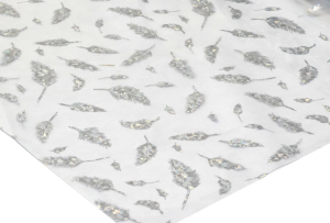 Силиконовое покрытие Dekorelle 178-S, размер 1,0x20м, серебро/прозр.фон