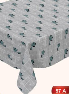57-A Клеенка столовая в рулонах, состоящая из нтк основы "MIRELLA" SP 1,4*20 м