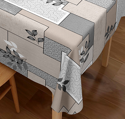 5363-1 Клеенка "AMBER" на тканевой основе 1,37 х 20 м.п.