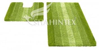 Набор ковриков д/в SHAHINTEX MULTIMAKARON 60*90+60*50 зеленый