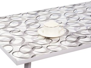 Силиконовое покрытие Dekorelle 243-S, размер 0,6x20м, серебро/прозр. фон