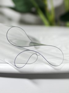 Силиконовое покрытие ПВХ для стола 1,2*20м толщина 0,8мм, арт.B1200-H0.8mm