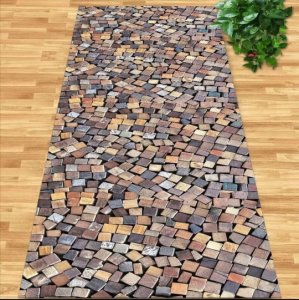 Коврик в рулоне 3D матовый  0,6х15м FM 06-083