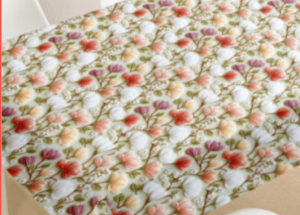 GQ-818 Клеенка ПВХ ПАРАДИЗ на тканевой основе 1,4х20м