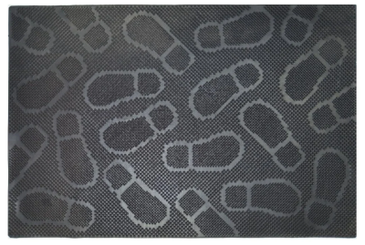 Коврик придверный резиновый ComeForte PIN MAT 60х90см «FOOT STEP» 5шт/уп