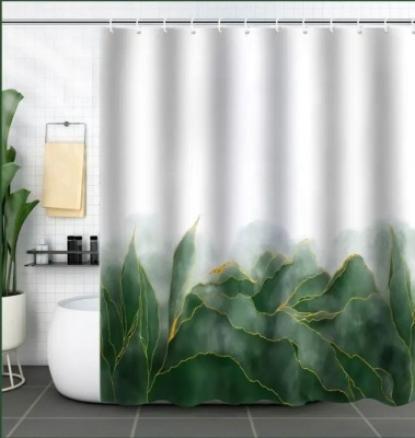 YT-Marble40 Шторы полиэстер для в/к с утяжелителем Marble"ZALEL" 180*200 