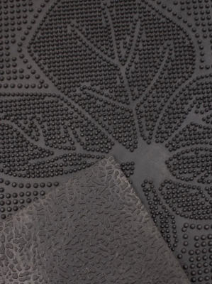 Коврик придверный резиновый ComeForte PIN MAT 45х75см «КЛЁН» 10шт/уп