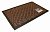Коврик из полиэстра на резине SINDBAD PE 972H-9 40смх60смх5мм темно-коричневый (20шт/уп)