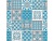 225PT-turquoise Коврик для ванной комнаты "ПРЕОБРАЖЕНИЕ" 1,30х15 м