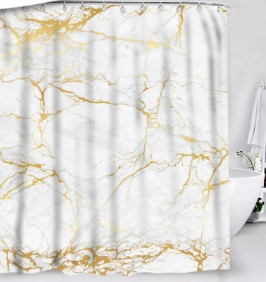 YT-Marble5 Шторы полиэстер для в/к с утяжелителем Marble"ZALEL" 180*200 