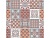 225PT-burgundy-grey Коврик для ванной комнаты "ПРЕОБРАЖЕНИЕ" 1,30х15