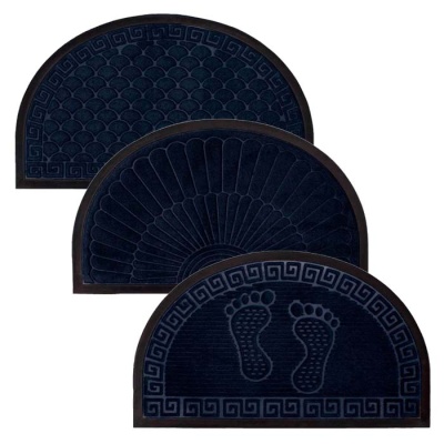 Коврик придверный ComeForte УЮТ "Классик" 60х90см п/кр 20шт/уп черный